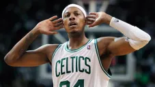 Paul Pierce, en acción con los Celtics