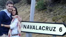 Iker Casillas junto a Sara Carbonero