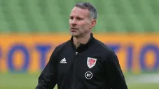 Ryan Giggs previo a un duelo de la selección de Gales
