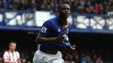 Magaye Gueye, delantero senegalés de la Liga I de Rumania, en parido