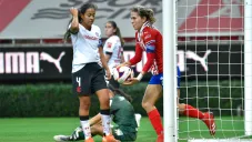 Alicia Cervantes, tras firmar ante Toluca