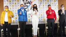 Lupita Jones, tras rendir protesta con la coalición 'Va por Baja California'