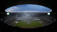 Estadio Azteca en un partido del Tricolor