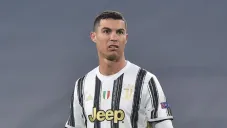 Cristiano Ronaldo en un partido con la Juventus