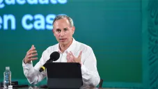 Hugo López-Gatell en conferencia de prensa