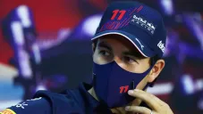 Checo Pérez previo a una carrera de F1