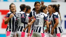 Rayadas festeja una anotación