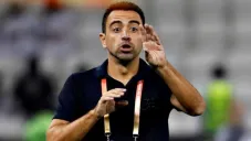 Xavi Hernández en un juego del Al-Sadd