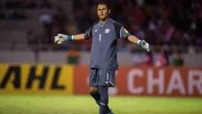 Keylor Navas en partido con Costa Rica