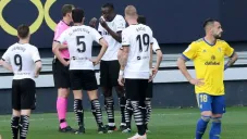 Valencia y Cádiz en partido