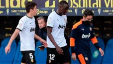 Mouctar Diakhaby abandona el terreno de juego