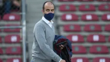 Guillermo Cantú previo a un partido