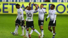 Jugadores del Swansea en un partido