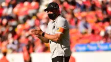 Ambriz en el partido vs Atlas