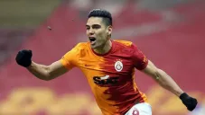 Falcao festeja una anotación