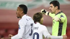 Courtois fue la figura del partido