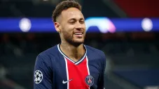 Neymar tras un duelo con el PSG