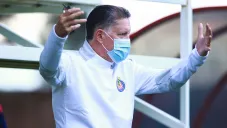 Ricardo Peláez en un partido de inferiores de Chivas