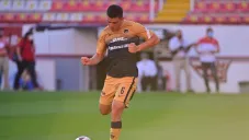 Erik Lira previo a un partido con Pumas