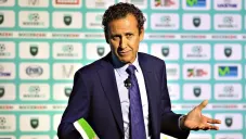 Jorge Valdano durante un evento