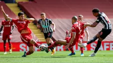 Así definió Joseph Willock para el empate en Anfield