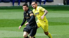 Lionel Messi en partido ante Villarreal