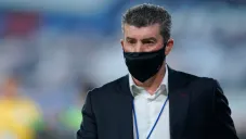 Chepo de la Torres durante un partido con Toluca