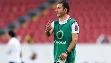 Jaime Lozano en partido con México
