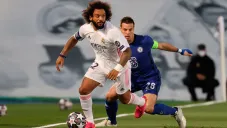 Marcelo en acción ante los Blues