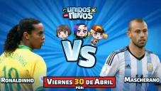 Ronaldinho y Mascherano jugarán Free Fire en un evento benéfico