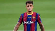 Philippe Coutinho en un partido del Barcelona