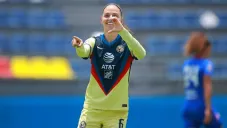 Janelly Farías en celebración