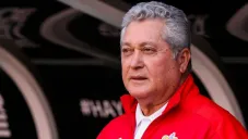 Vucetich en el partido de Chivas