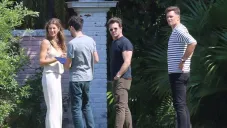 Tom Brady y Gisele en su mansión