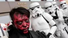 Seguidores de la zaga festejan el Star Wars Day