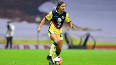 Gutiérrez en un partido con América