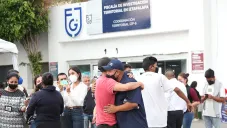 Familiares de las víctimas del accidente en la Línea 12