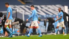 Jugadores del City se lamentan tras derrota ante los Blues