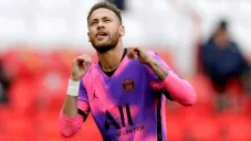 Neymar durante un partido del París Saint-Germain