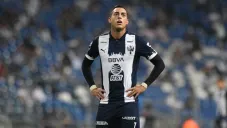 Funes Mori en partido con Rayados