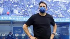 Nicolás Larcamón en el Puebla contra Atlas