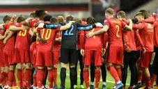 Los 'Diablos rojos' durante partido