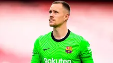 Marc-André ter Stegen previo a un duelo con Barcelona