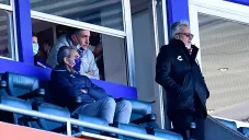 Armando Martinez junto a Jesús Martínez en partido de Tuzos