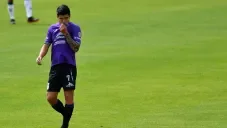 Luis Ángel Mendoza durante un partido con Mazatlán