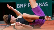 Zverev cae en el primer set frente a Otte