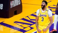Anthony Davis, en juego de Lakers