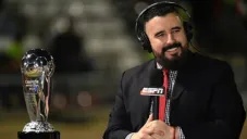 Álvaro Morales en transmisión de ESPN