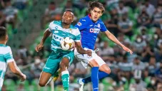 'Shaggy' Martínez en la Final de Ida frente al Santos