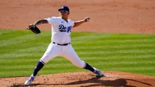 Julio Urías con los Dodgers